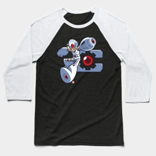 Cyber Man Baseball T-Shirt